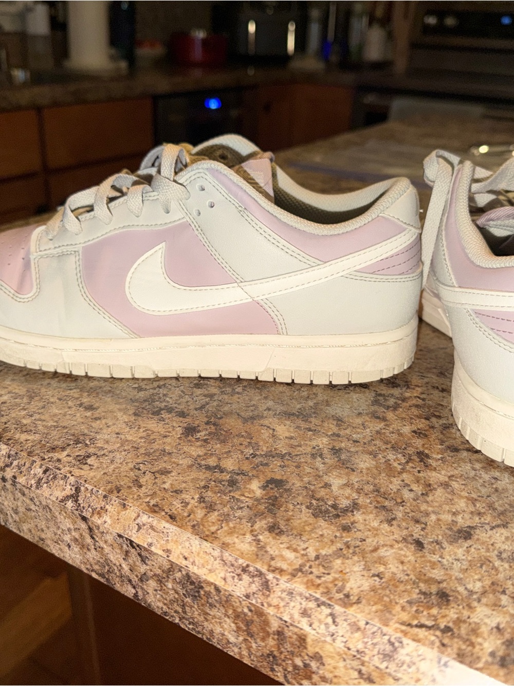 Nike Women's Low-Top Sneakers in Light purple and baby blue